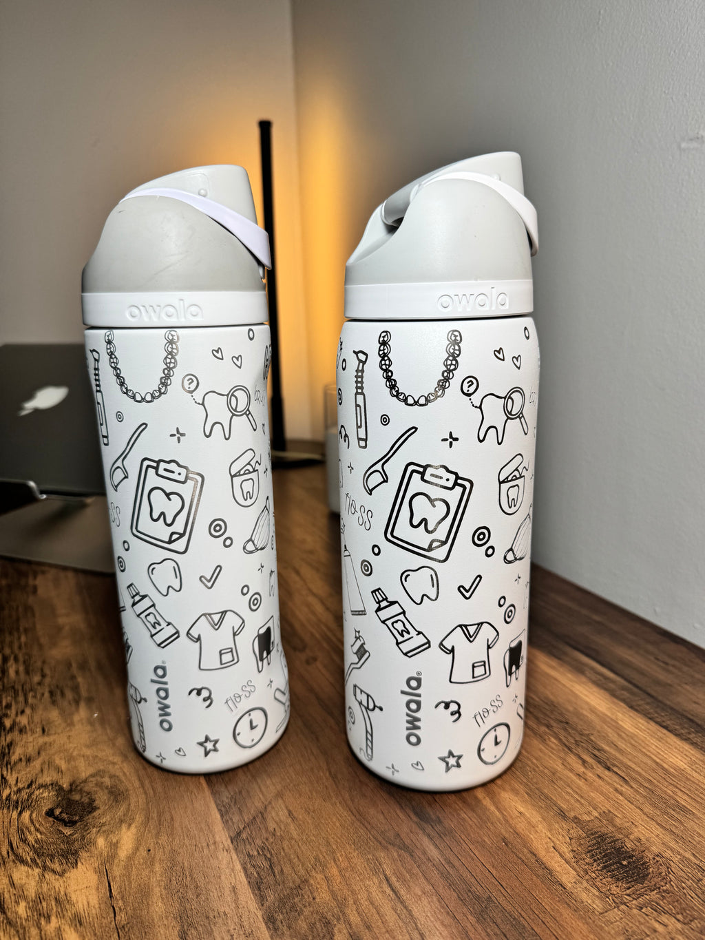 Dental Doodle Engraved Owala Tumbler